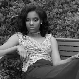 Navy and Gold Prom Dress